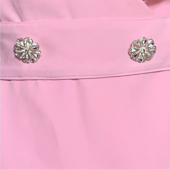 Mac Duggal 55692 Ruffled Faux Tuxedo Mini Dress - Size 10 - Picture 6 of 12